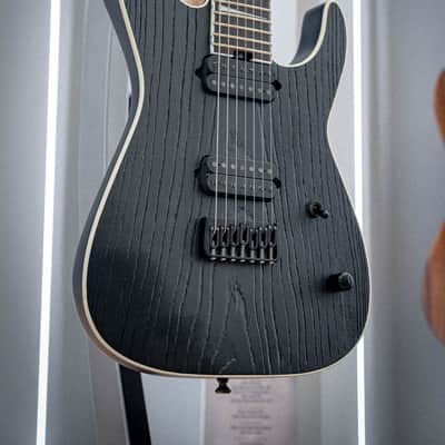 Jackson Pro Series Jeff Loomis Soloist SL7 HT - Black Ash image 2