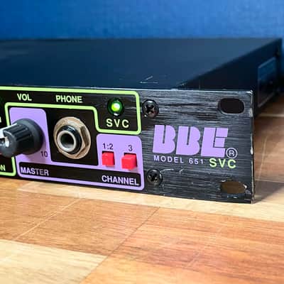 BBE 651 3-Channel Guitar Preamp image 4