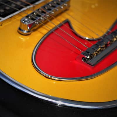 El Daga Lightshow Doubleneck 2000 Custom, Robelli. Art Collection Guitar. Only one. Unique. Rare. image 14