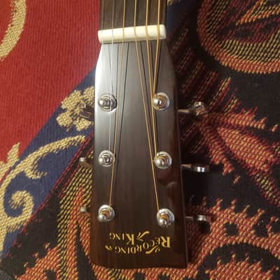 Recording King RO-328 [OM] | All solid tone woods | East Indian Rosewood sides and back and Adirondack Spruce top | Serial No. A21030944 image 12
