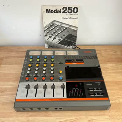 Fostex Model 250 4-Track Cassette Recorder / Mixer 1980s image 1