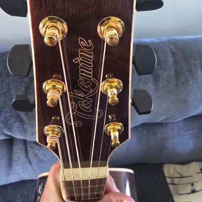 Takamine GY93E New Yorker Parlor Acoustic-Electric Guitar - Natural image 2