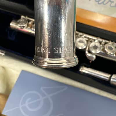 Sonare Open Hole Sterling Silver Flute with low B foot  SFABOF image 7