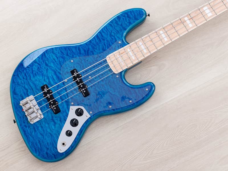 2021 Fender Traditional II '70s Jazz Bass FSR Caribbean Blue w