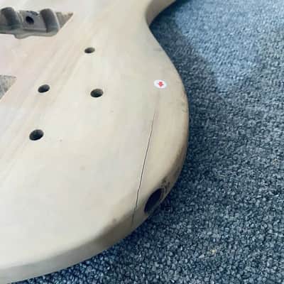 Unfinished Active Bass Body for 4 or 5 String DIY Project image 9