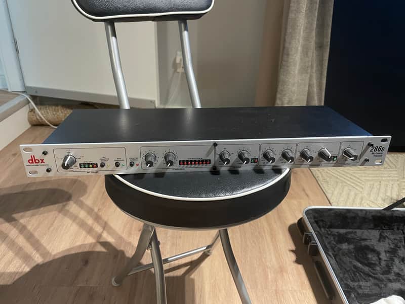 dbx 286s Microphone Preamp Processor 2010s - Silver image 1