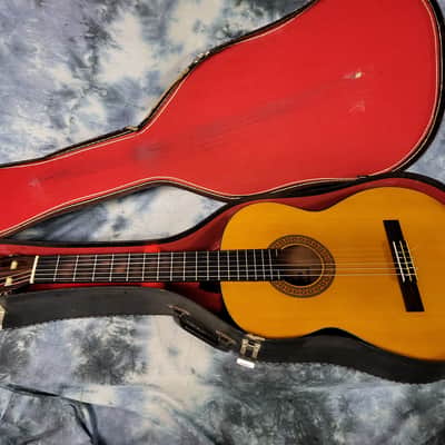 Vintage 1979 Hohner Classical HG-14 Guitar Natural  New Strings Original Soft Shell Case image 15