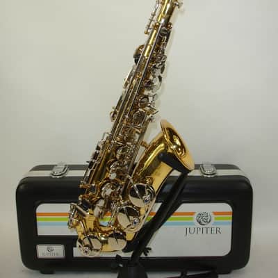 Jupiter JAS710GNA Student Alto Saxophone, Lacquer w/ Case image 2