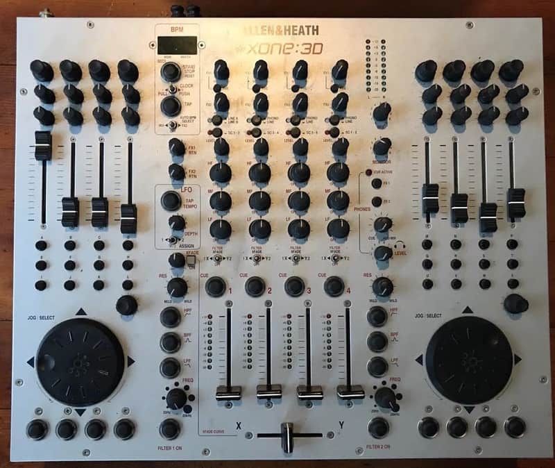 Allen & Heath XONE:3D Professional Audio DJ Mixer | Reverb