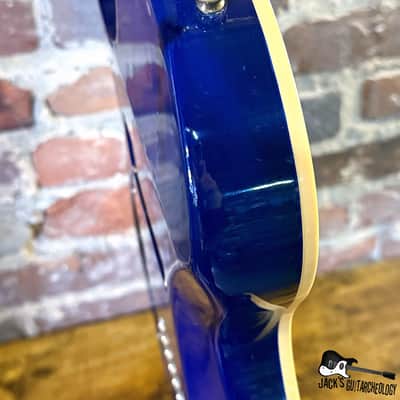 Gibson USA Blueshawk Electric Guitar w/ HSC *HEADSTOCK REPAIR* (1999 - Chicago Blue) image 8