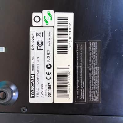 TASCAM Dp-02cf 2018 - Black image 6