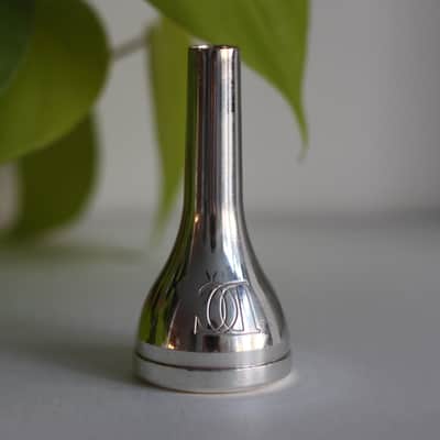 Alliance DC3 Large Shank Euphonium Mouthpiece - Silver Plated image 2