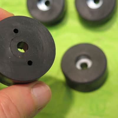 heavy duty rubber feet for amp cabinet speaker combo head boutique amplifier parts image 3