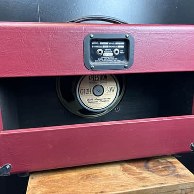 Rivera C112 Cab with Celestion G12H in Burgundy image 4