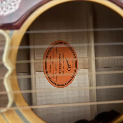 Epiphone "Inspired by Gibson Custom" J-200 Aged Antique Natural image 2