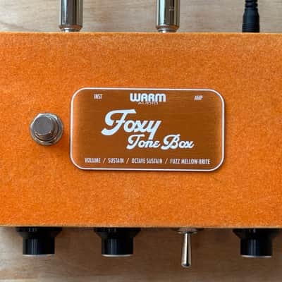 Warm Audio Foxy Tone Box 2020s - Orange image 1