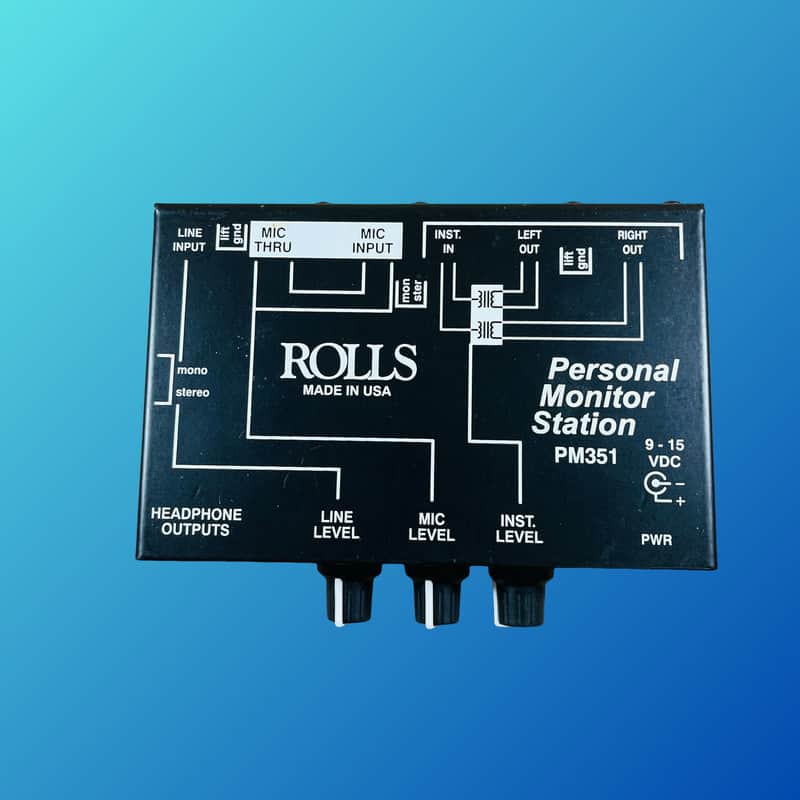 Rolls PM351 Personal Monitor Station image 1