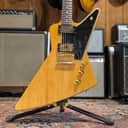 Gibson Custom Shop '58 Korina Explorer Reissue 2021 - Natural with Black Pickguard