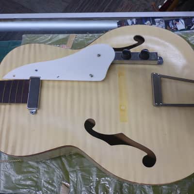 Kay Harmony L9-5520 P4 " West Point " Arch Top '59-'69  - White Burst image 24