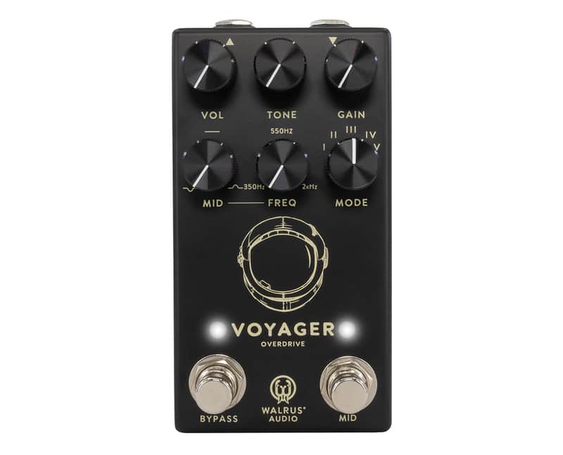 Walrus Audio Voyager Pre-Amp/Overdrive MKII Pedal - Black - Open Box image 1