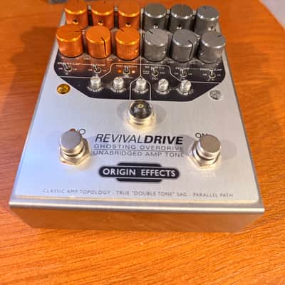 Immagine Origin Effects RevivalDRIVE Ghosting Overdrive 2010s - Silver/Orange - 4
