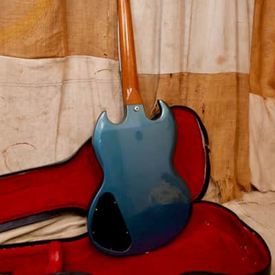 Gibson Melody Maker SG Body 1966 - Pelham Blue image 9