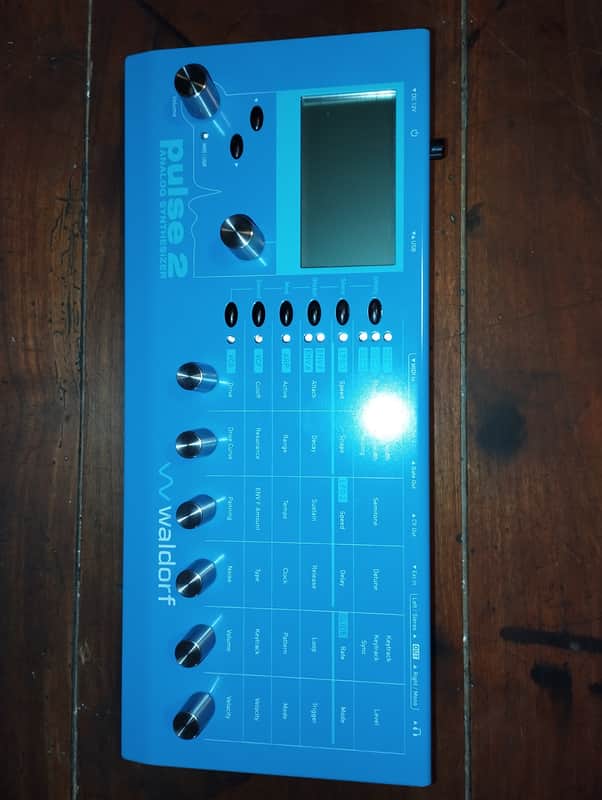 Waldorf Pulse 2 Limited blue edition 2020 - blue image 1