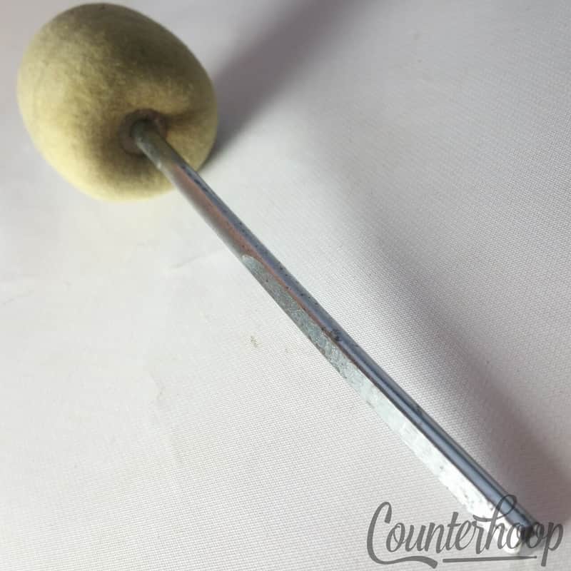 Slingerland Bass Drum Pedal Beater Chrome Rod Felt Head Vintage 60s USA image 1