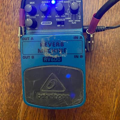 Behringer RV600 Reverb Machine Pedal 2010s - Standard image 1