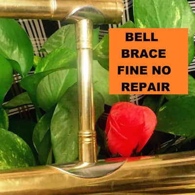 HISTORIC 1920 F.E. OLDS TROMBONE FAMOUSLY OWNED: " THE HARMONIAN " USED IN 1920-30'S BEN SELVEN ORCHESTRA EXCELLENT TECH. SERVICED W/ORG. CASE / ELKHORN MPC image 24