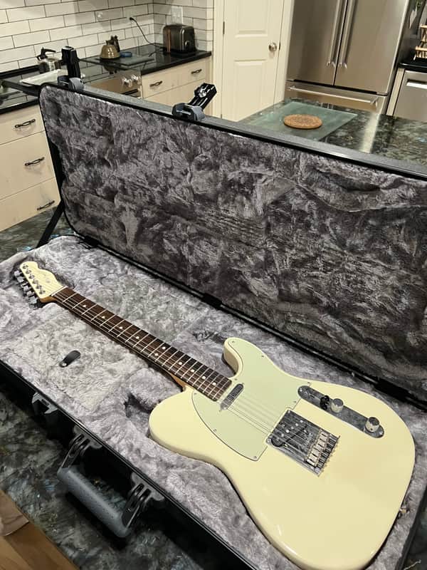 Fender FSR American Standard Telecaster/ Matching Headstock 2016 - Olympic White