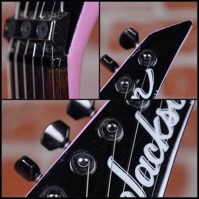Jackson USA RR1 Student Model Rhoads Glitter Pink 1986 w/OHSC (Refin) image 13