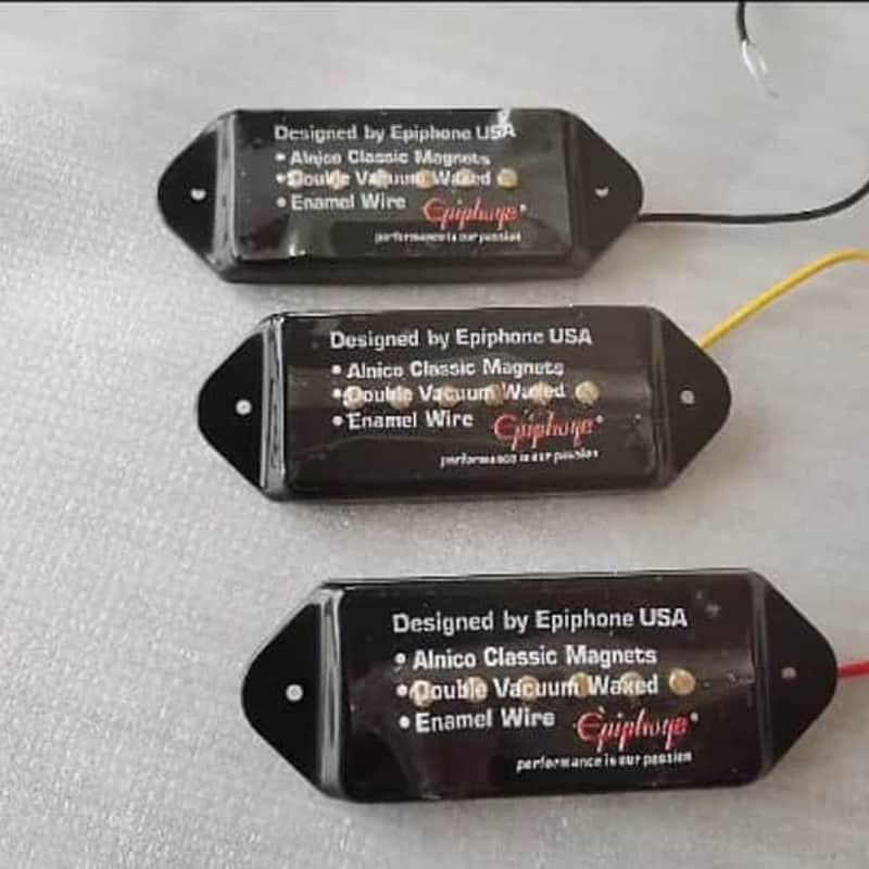 Epiphone Dogear P90 Pickups Black