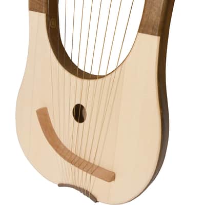 Mid-East 10-String Lyre Harp - Walnut image 1