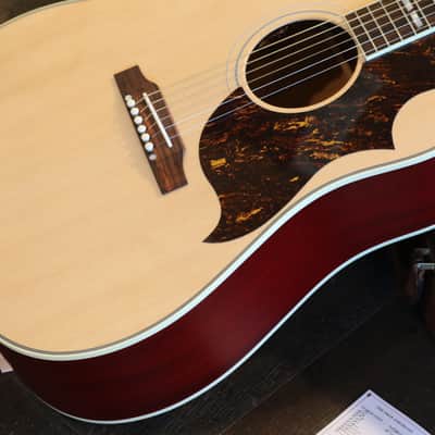 Mint! 2025 Gibson Country Western Acoustic Guitar Natural Satin + OHSC image 6