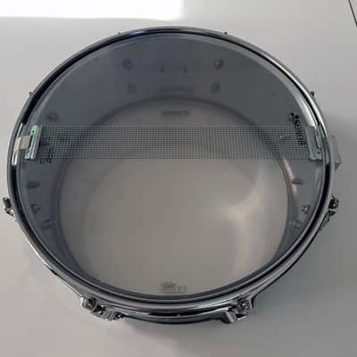 Sonor Force Chrome Snare Drum + $80 RTOM Black Hole Silent Practice Pad image 6