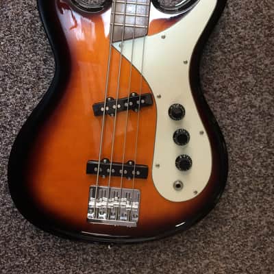 Aria DMB-01 - Mosrite style Jazz Bass image 3