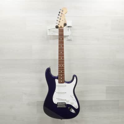 Used Fender Stratocaster Standard Electric Guitar Blue image 4