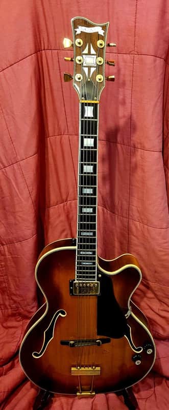 Carl Barney Archtop Jazz box Guitar 1975 - Sunburst image 1