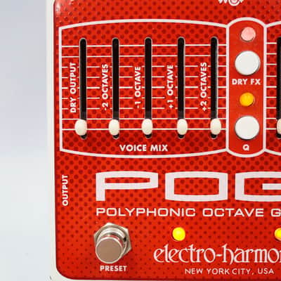 Electro-Harmonix POG2 Polyphonic Octave Generator With Original Box Guitar Effect Pedal 201910163156 image 2