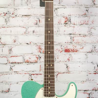 Fender - Custom Shop 1960 Telecaster Custom Journeyman - Electric Guitar - Seafoam Green Sparkle - w/ Hardshell Case - x9575 image 3