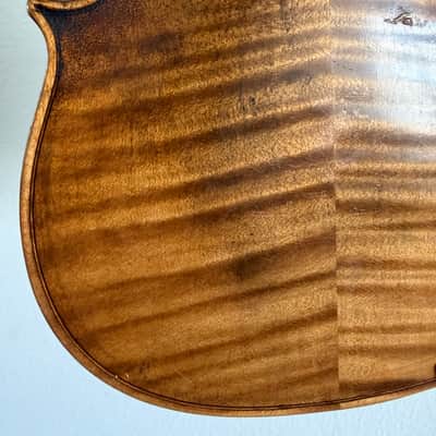 Antique German Violin, 4/4 Strad Copy, c. 1900 image 11