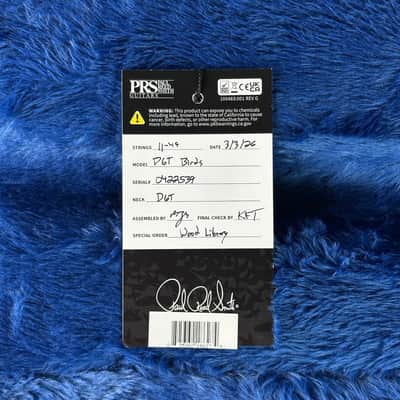 PRS Wood Library DGT 10 Top Livingston Lemondrop Korina / Brazilian RW w/case 0422539 image 11