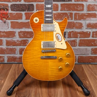 Gibson Custom Shop Collector's Choice #46 1959 Les Paul "Kathryn" #9 Flame Maple Top True Historic Aged Bradoka 'Burst 2017 w/OHSC image 1