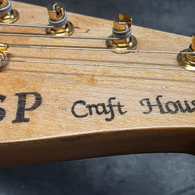 ESP Craft House Telecaster Stratocaster Hybrid Custom Shop Tele-Strat MIJ Japan Vintage EARLY 80's Fender Headstock 1980's Guitar RARE! RARE! RARE! image 22