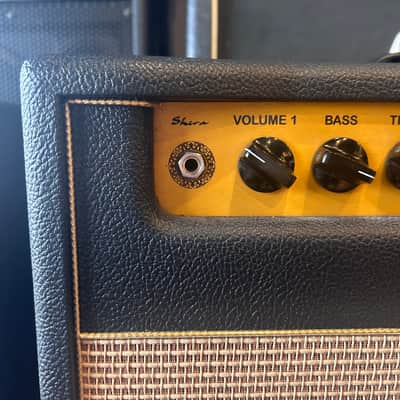 Bogner Shiva EL34 2-Channel 80-Watt Guitar Amp Head 2010s - Black with Green Back Panel image 2