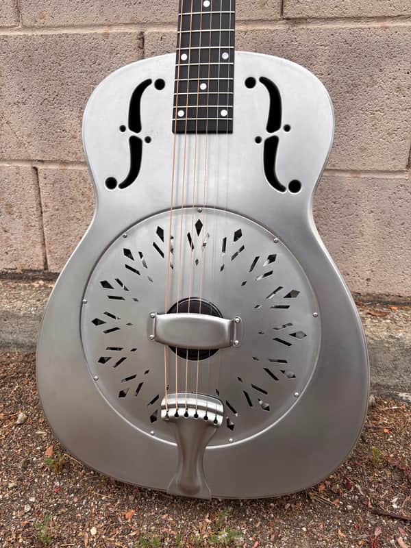 National Reso-Phonic RAW Steel 14 Fret 2026 -  IN STOCK NOW! image 1