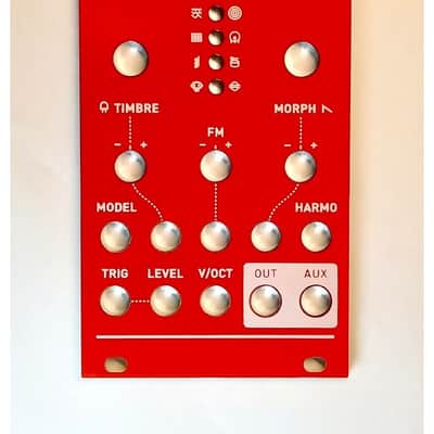 Plaits clone Eurorack Module + Red Panel image 2