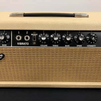 1963 Fender Tremolux Amp Head Only (Blackface AA763) Owned by Ian D'Sa of Billy Talent image 18