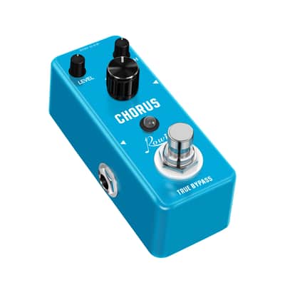 Rowin Analog Chorus Guitar Pedal, BBD Circuit Pure Ensemble Chorus Effect, True Bypass Mini Pedal for Electric Guitar & Bass image 2
